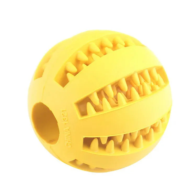 Durable Dog Chew Toy Ball Treat Dispenser