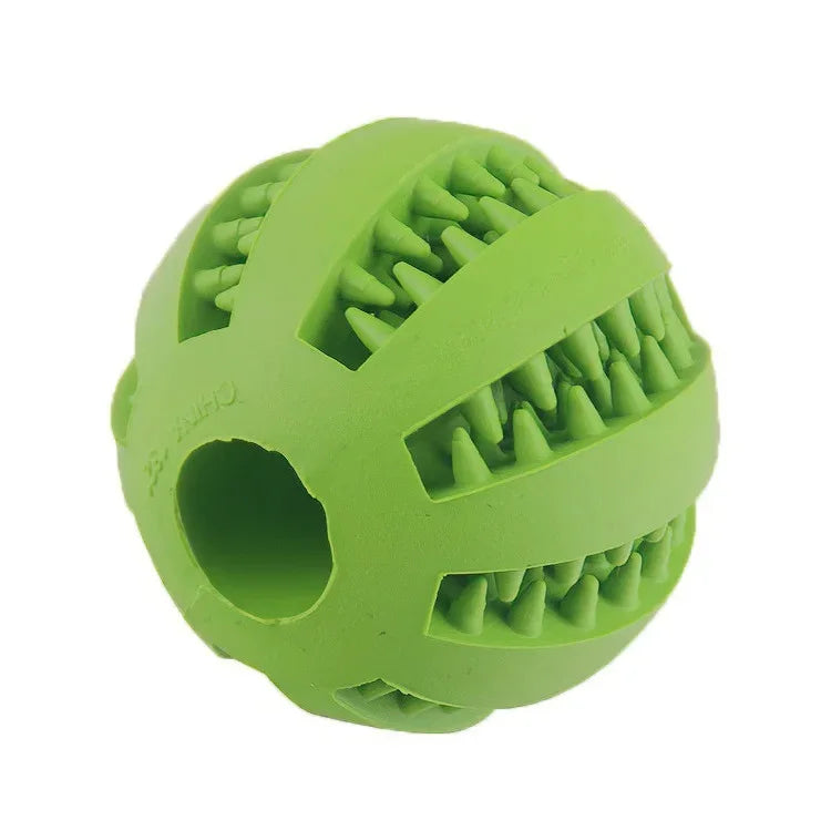 Durable Dog Chew Toy Ball Treat Dispenser