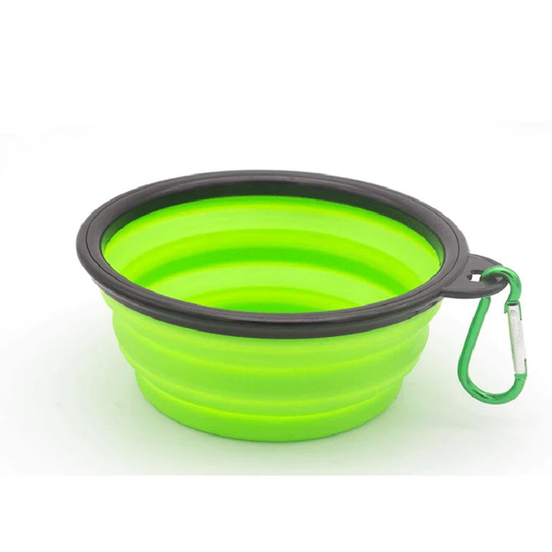 Portable Folding Silicone Pet Bowl