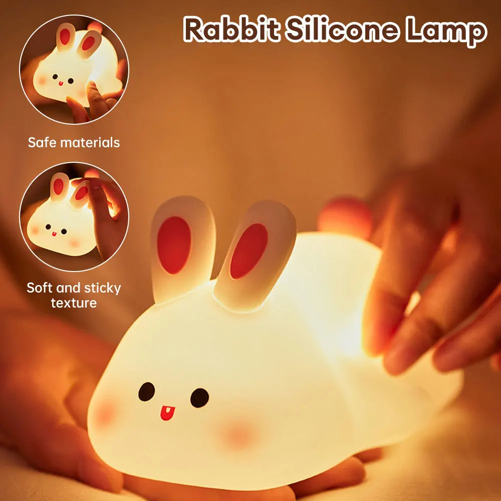 Touch Sensor Silicone Kids Lamp