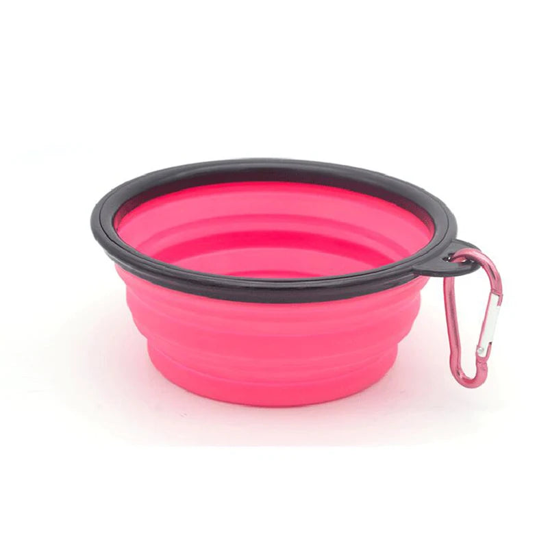 Portable Folding Silicone Pet Bowl