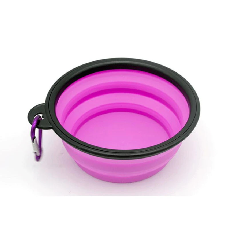 Portable Folding Silicone Pet Bowl